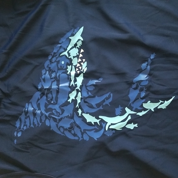 Shark Rash Guard - Picture 2 of 2